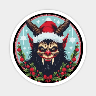 Krampus Ugly Christmas Sweater Magnet